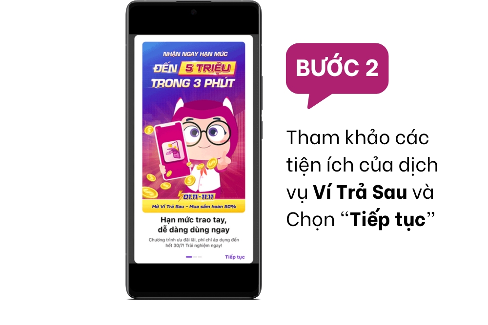 Cách kích hoạt Ví Trả Sau trên MoMo