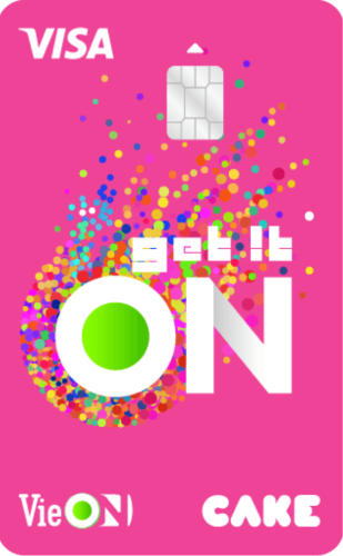 Thẻ tín dụng VieON Cake 2in1